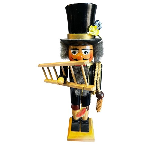 Steinbach Chimney Sweep Nutcracker With Box Germany 15 1/2" Model 028 Volkskuns - Picture 2 of 9